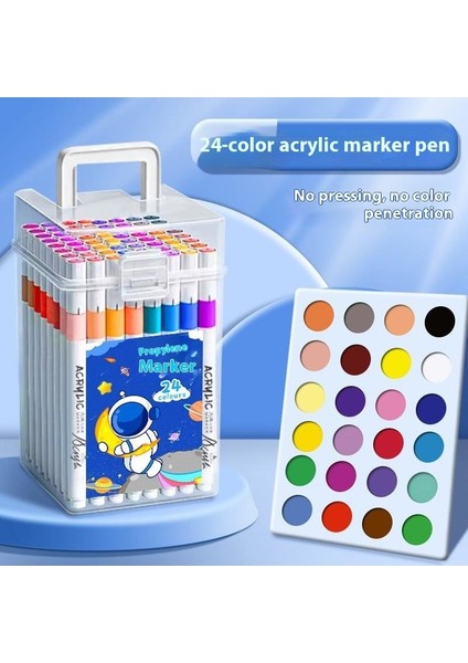 Akrilik Markör Seti Çocuk Profesyonel Sanat Fırçası (Yurt Dışından)