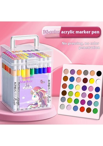 Akrilik Markör Seti Çocuk Profesyonel Sanat Fırçası (Yurt Dışından)