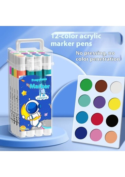 Akrilik Markör Seti Çocuk Profesyonel Sanat Fırçası (Yurt Dışından)