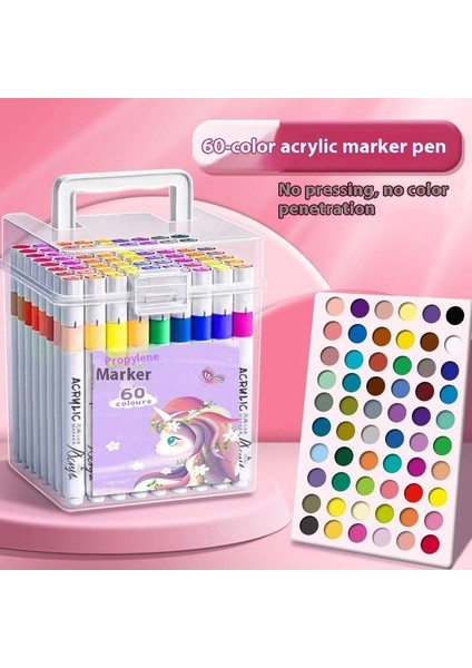 Akrilik Markör Seti Çocuk Profesyonel Sanat Fırçası (Yurt Dışından)