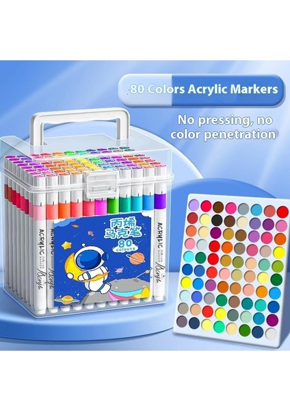 Akrilik Markör Seti Çocuk Profesyonel Sanat Fırçası (Yurt Dışından)
