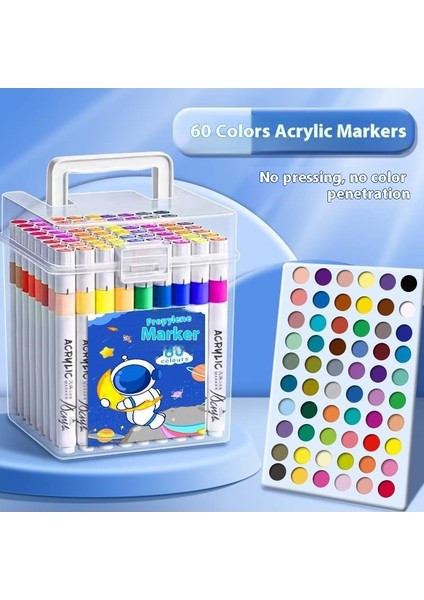 Akrilik Markör Seti Çocuk Profesyonel Sanat Fırçası (Yurt Dışından)