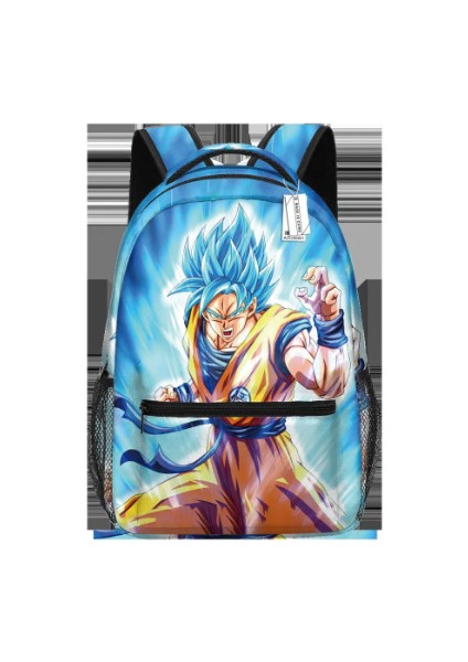 Kızlar ve Ilkokul ve Ortaokul Öğrencileri Için 3D Çift Taraflı Baskı Naruto Okul Çantası (Yurt Dışından)