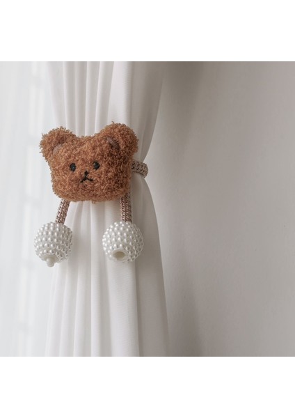 Iskandinav Tarzı Perde Toka Tiebacks Sevimli Grommets Tiebacks Dekoratif (Yurt Dışından)