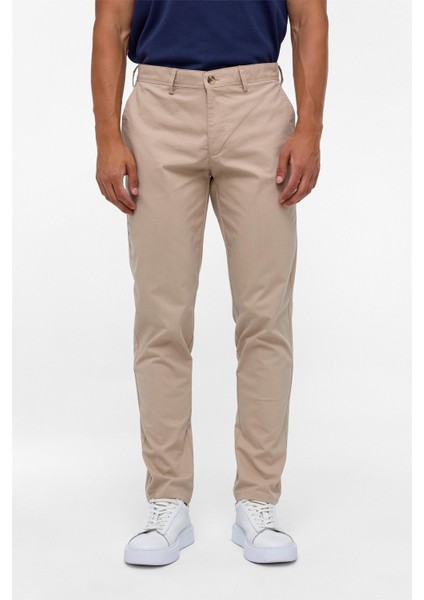 Bej Regular Armürlü Pantolon fiyatları