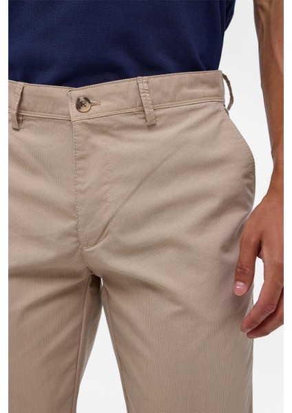 Bej Regular Armürlü Pantolon fırsatları