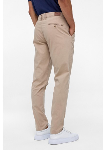 Bej Regular Armürlü Pantolon indirimleri