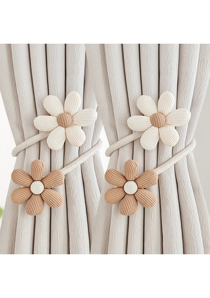 Sevimli Çiçek Perde Tiebacks Depolama Toka Fixer (Yurt Dışından)