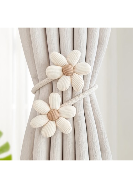 Sevimli Çiçek Perde Tiebacks Depolama Toka Fixer (Yurt Dışından)
