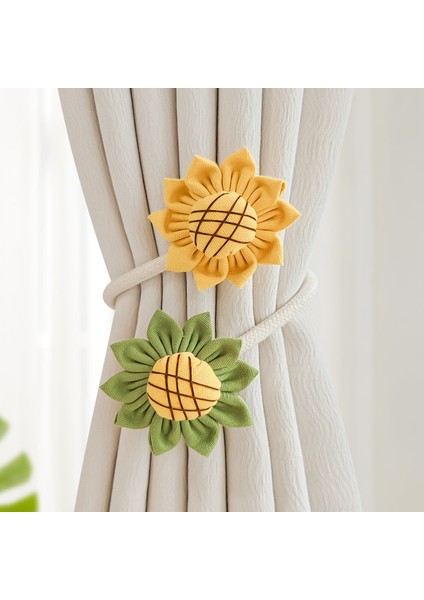 Sevimli Çiçek Perde Tiebacks Depolama Toka Fixer (Yurt Dışından)