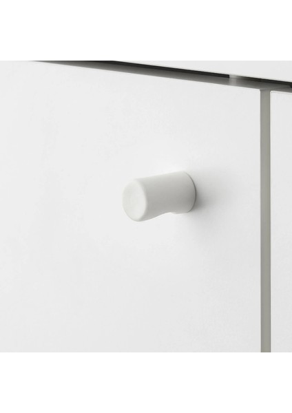 Kleppstad Ayakkabı Dolabı Beyaz 80 x 35 x 117 cm Kapaklı Geniş Depolamalı fiyatları