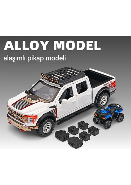 1:24 Ford Pickup Alaşımlı Araba Modeli Off-Road Oyuncak Ev Seti (Yurt Dışından) fiyatları