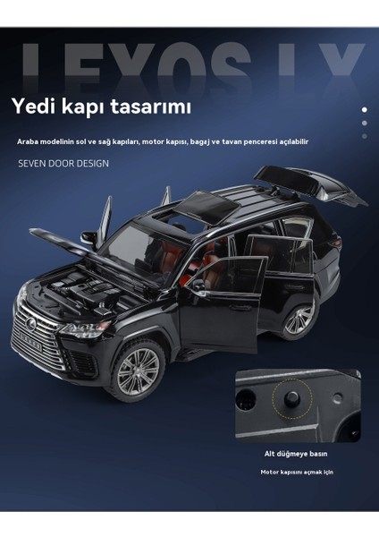 1:24 Off-Road Araba Suv Modeli Soklar Erkek Oyuncak (Yurt Dışından) modelleri