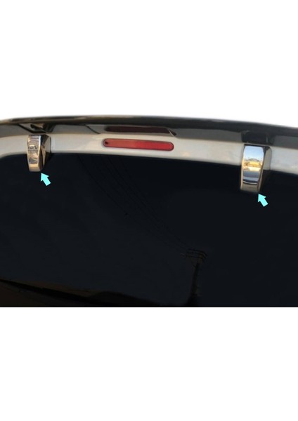 Bagaj Cam Menteşe Kapağı Krom 2 Parça Tepee Mini Van 2008-2018 Arası Modeller Için modelleri