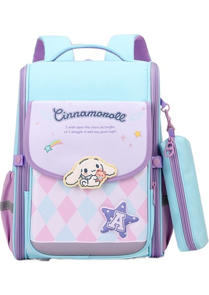 Karikatür Büyük Kapasiteli Okul Çantası (Yurt Dışından)