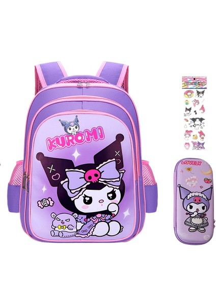 Karikatür Büyük Kapasiteli Okul Çantası (Yurt Dışından)