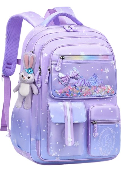 Karikatür Büyük Kapasiteli Öğrenci Okul Çantası (Yurt Dışından)