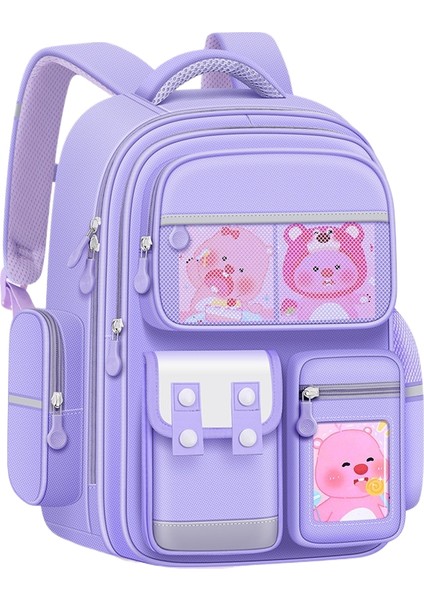 Karikatür Büyük Kapasiteli Öğrenci Okul Çantası (Yurt Dışından)