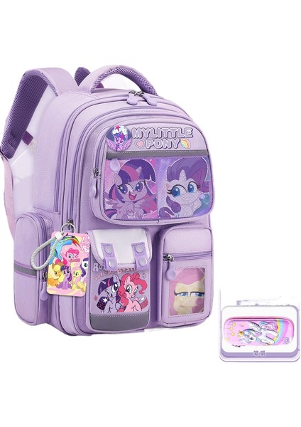 Karikatür Büyük Kapasiteli Öğrenci Okul Çantası (Yurt Dışından)