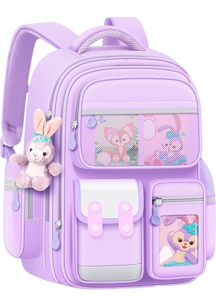 Büyük Kapasiteli Lamine Oxford Kumaş Öğrenci Okul Çantası (Yurt Dışından)