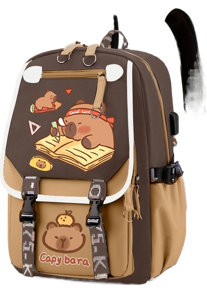 Yeni Büyük Kapasiteli Ultra Hafif Sevimli Öğrenci Okul Çantası (Yurt Dışından)