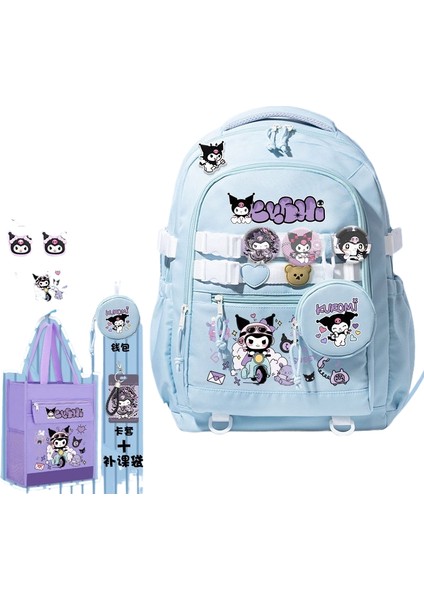 Büyük Kapasiteli Karikatür Öğrenci Okul Çantası (Yurt Dışından)