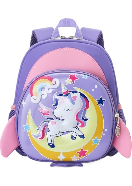 Anaokulu Okul Çantası Sevimli Karikatür Çanta Büyük, Orta ve Küçük Sınıf Omuz Çantası (Yurt Dışından)