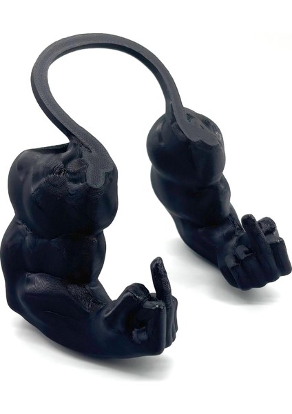 Kedi'nin Yaratıcı Kaslı Kol Taklidi (Yurt Dışından)