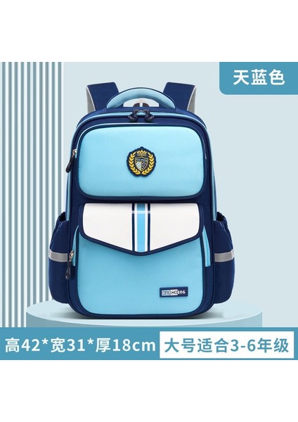 Ilkokul Öğrencileri Okul Çantası Yeni Erkekler ve Kadınlar Bir, Iki, Üç, Dört, Beş, Altı Sınıflar Çocuklar Yük Azaltma (Yurt Dışından)