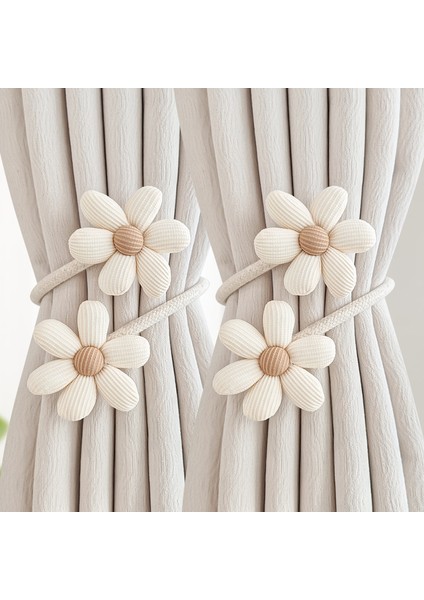 Sevimli Çiçek Perde Tiebacks Depolama Toka Fixer (Yurt Dışından)