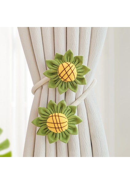 Sevimli Çiçek Perde Tiebacks Depolama Toka Fixer (Yurt Dışından)