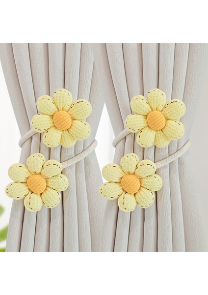Sevimli Çiçek Perde Tiebacks Depolama Toka Fixer (Yurt Dışından)