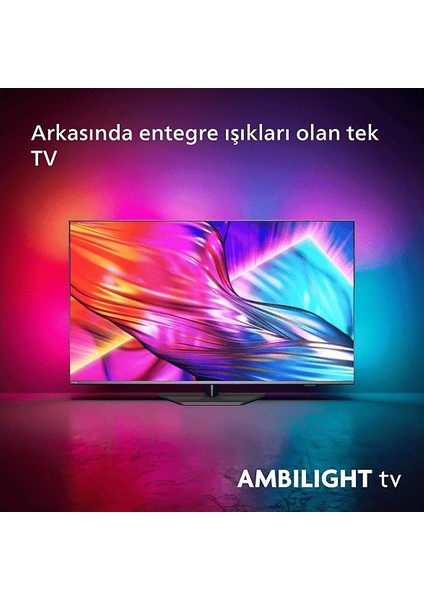 4K Ultra HD 65" 165 Smart LED TV - 65PUS8609-Siyah fiyatları