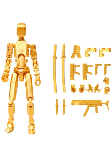 Illidan Altı Kanatlı Melek Yargı Meleği Çok Li Hareketli Şanslı 13 Figürlü Süs (Yurt Dışından)