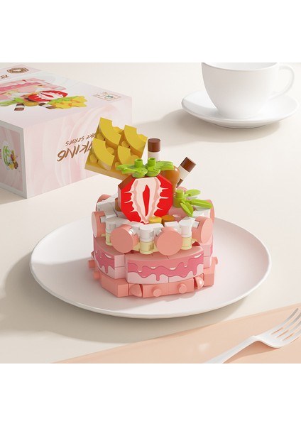 Mikro Parçacık Blokları ile Sevimli Çizgi Bebek (Yurt Dışından)