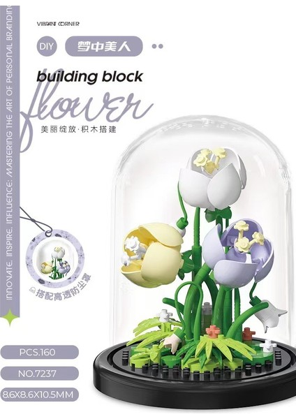 Böcek Artikül Blok Çiçek (Yurt Dışından)