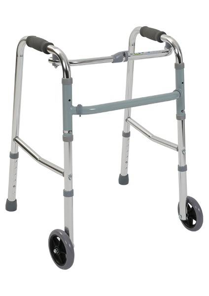 PR-443 AlüminyumTekerlekli Pediatrik Walker