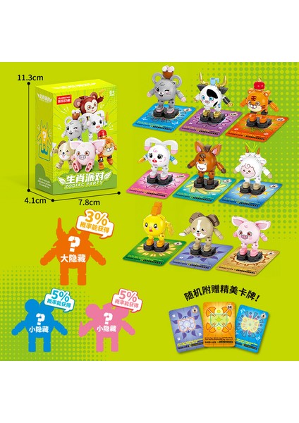 Mikro Parçacık Blokları ile Sevimli Çizgi Bebek (Yurt Dışından)