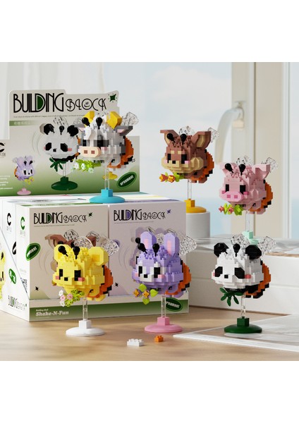 Dondurma Otomatı Durak Arabası Mikro-Parçacık Yapı Taşları (Yurt Dışından)