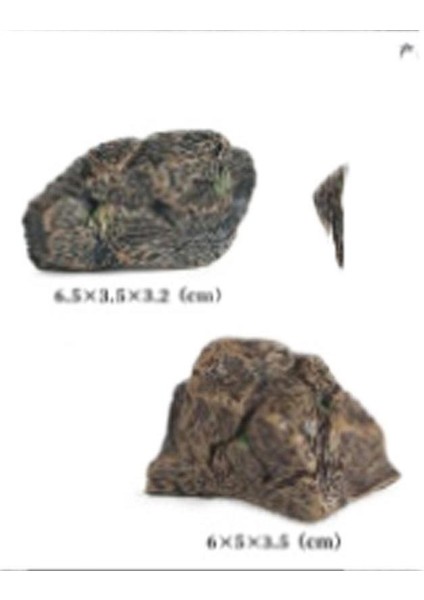 Masaüstü Kum Masası Sahne Taş Ağaç Kütüğü Model Seti Kümes Hayvanları Hayvan Wigwam Manzara Ev Dekorasyonu (Yurt Dışından)