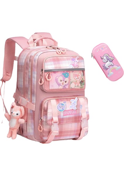 Karikatür Büyük Kapasiteli Okul Çantası (Yurt Dışından)