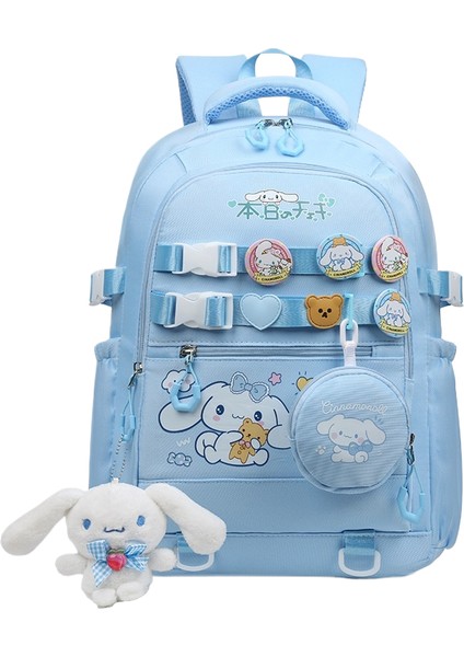 Karikatür Büyük Kapasiteli Okul Çantası (Yurt Dışından)