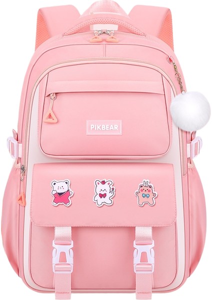 Karikatür Büyük Kapasiteli Öğrenci Okul Çantası (Yurt Dışından)