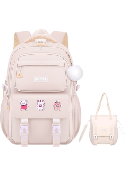 Karikatür Büyük Kapasiteli Öğrenci Okul Çantası (Yurt Dışından)