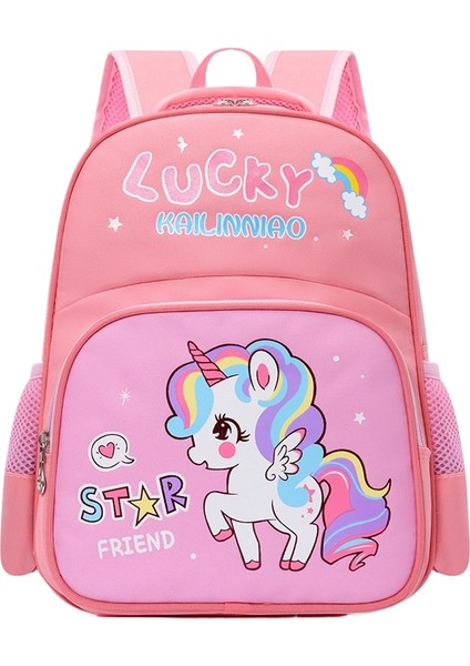 Karikatür Büyük Kapasiteli Öğrenci Okul Çantası (Yurt Dışından)
