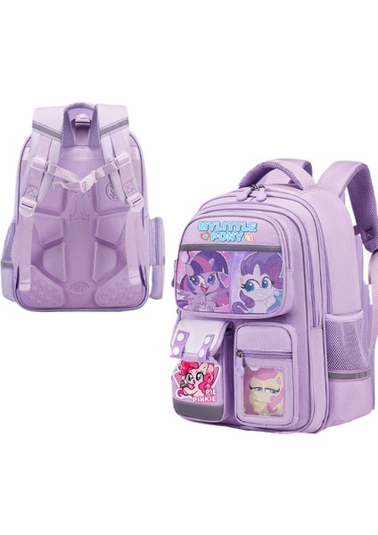 Karikatür Büyük Kapasiteli Öğrenci Okul Çantası (Yurt Dışından)