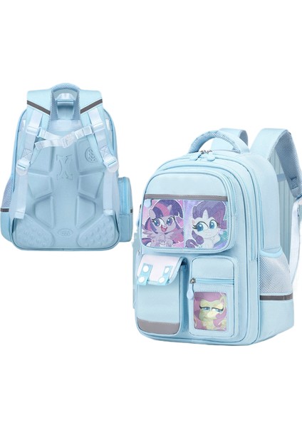 Karikatür Büyük Kapasiteli Öğrenci Okul Çantası (Yurt Dışından)