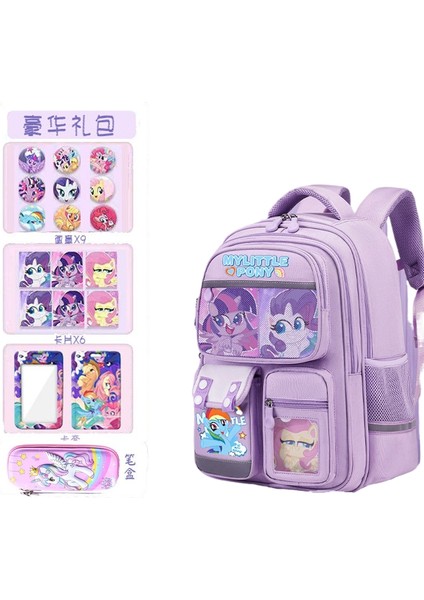 Karikatür Büyük Kapasiteli Öğrenci Okul Çantası (Yurt Dışından)