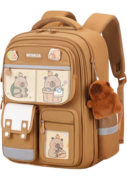 Büyük Kapasiteli Lamine Oxford Kumaş Öğrenci Okul Çantası (Yurt Dışından)