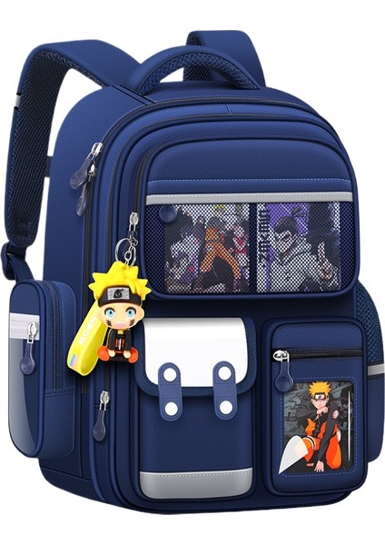 Büyük Kapasiteli Lamine Oxford Kumaş Öğrenci Okul Çantası (Yurt Dışından)